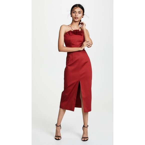 C/meo Collective Cotton Only With You Midi Sheath Dress 4 - Picture 1 of 10